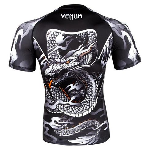 Venum-Dragon's Flight Short Sleeve Grappling Rashguard-4
